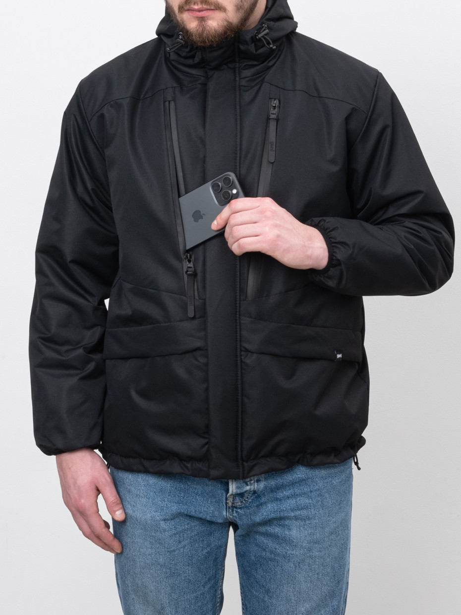 Демісезонна курточка ASCET JACKET | чорний 1/24