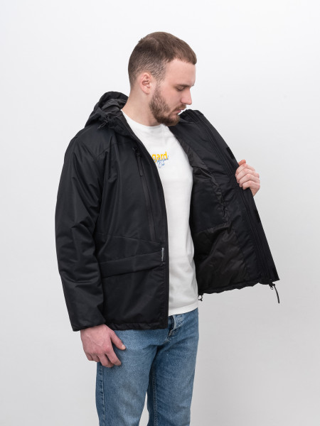 Демісезонна курточка ASCET JACKET | чорний 1/24 фото 6